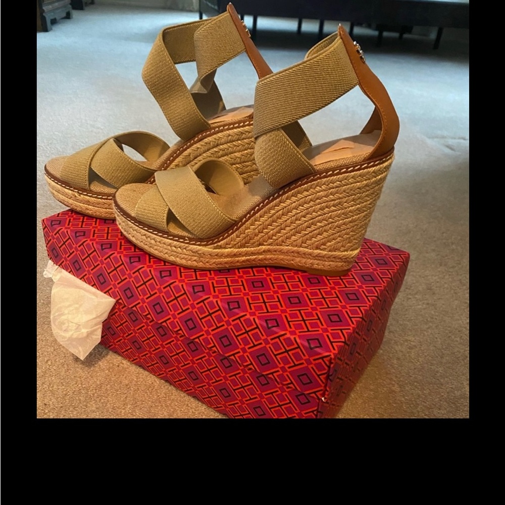 Tory Burch wedges